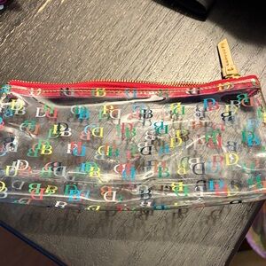 Dooney & Bourke Multicolor Logo Pouch